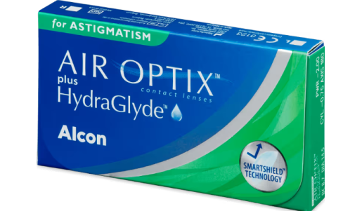 AIR OPTIX PLUS HYDRAGLYDE for ASTIGMATISM 6P