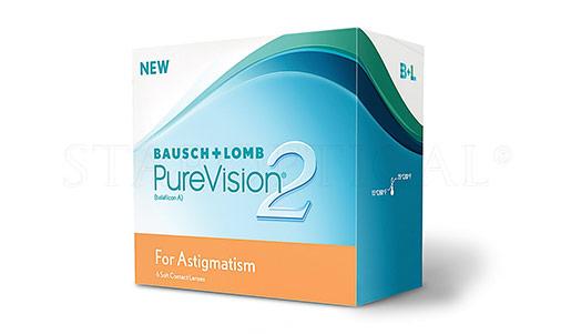 BAUSCH & LOMB - PUREVISION 2 HD FOR ASTIGMATISM (6 PACK)