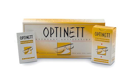 Optinett - Nettoyant Anti-Static Tissues